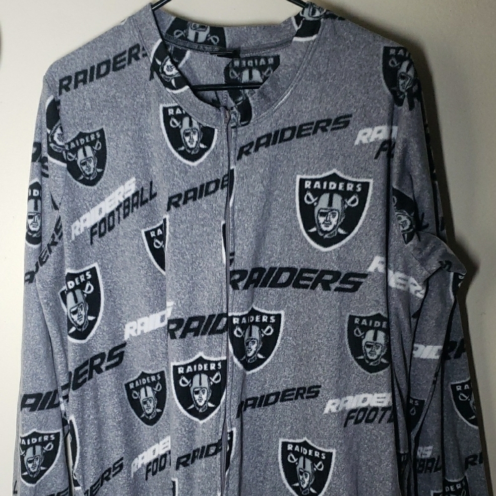 NFL Team Raiders Adult Onesis
